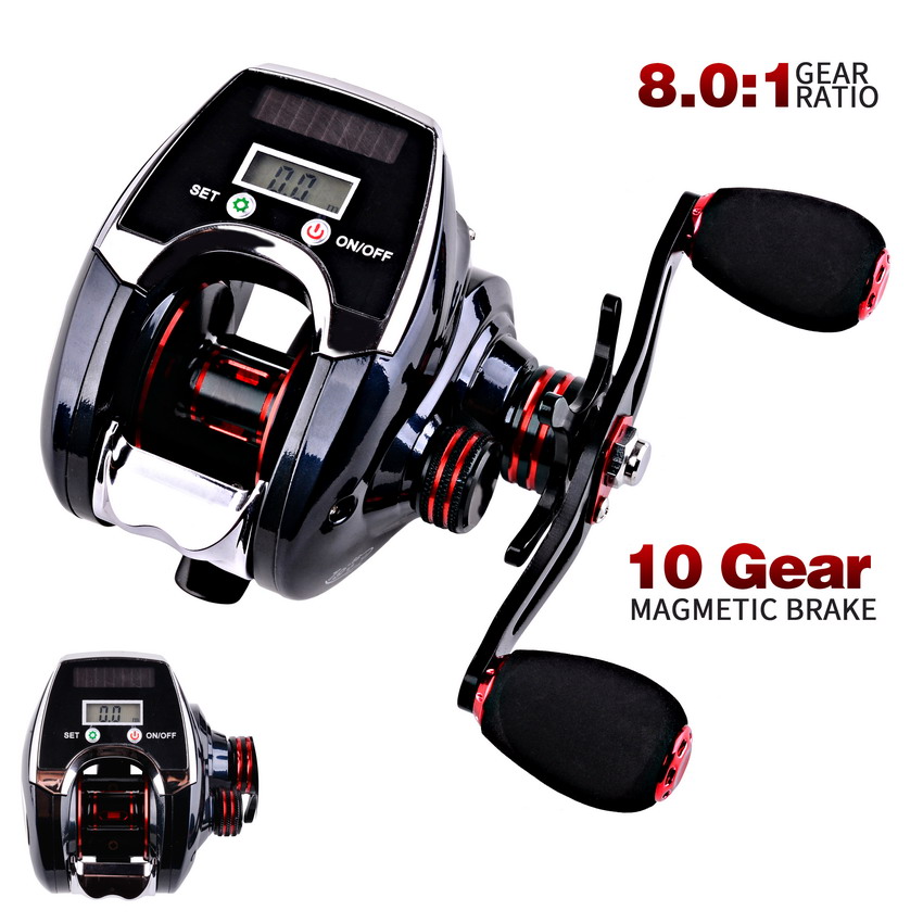 8.0:1 19+1BB Fishing Reel Left - Trolling Reel review and price